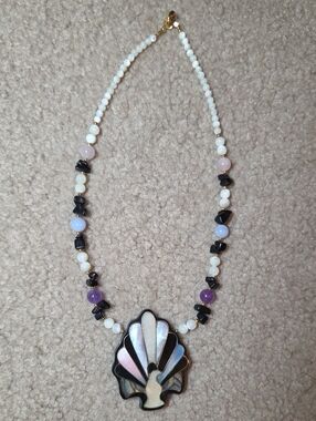 Lee Sands Peacock Necklace